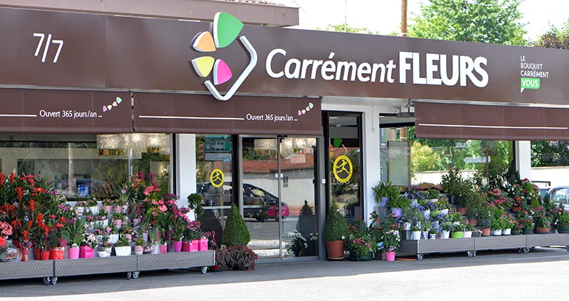 CARRÉMENT FLEURS